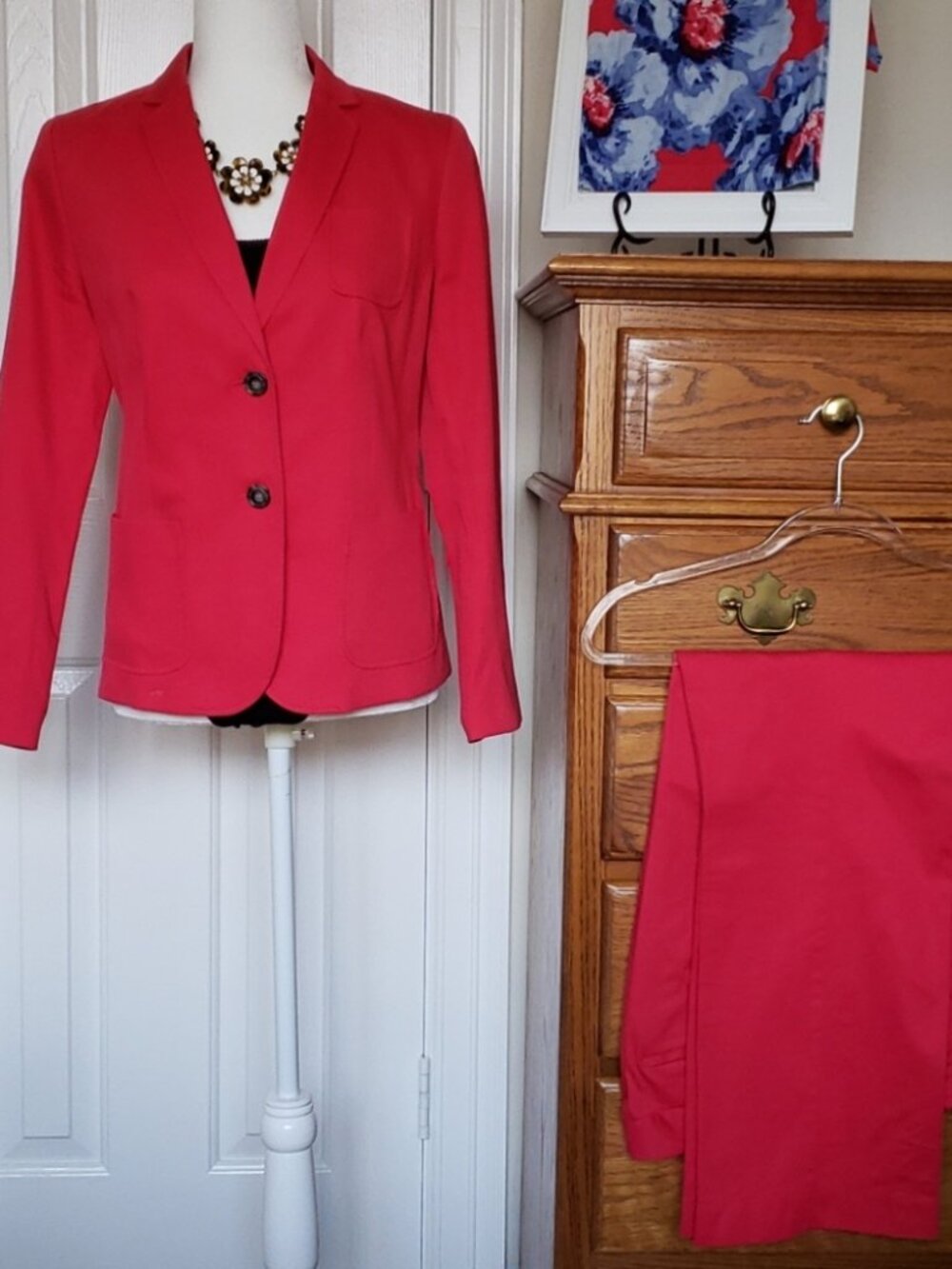 Talbots Petites Career Pant Suit w/Stretch 10P